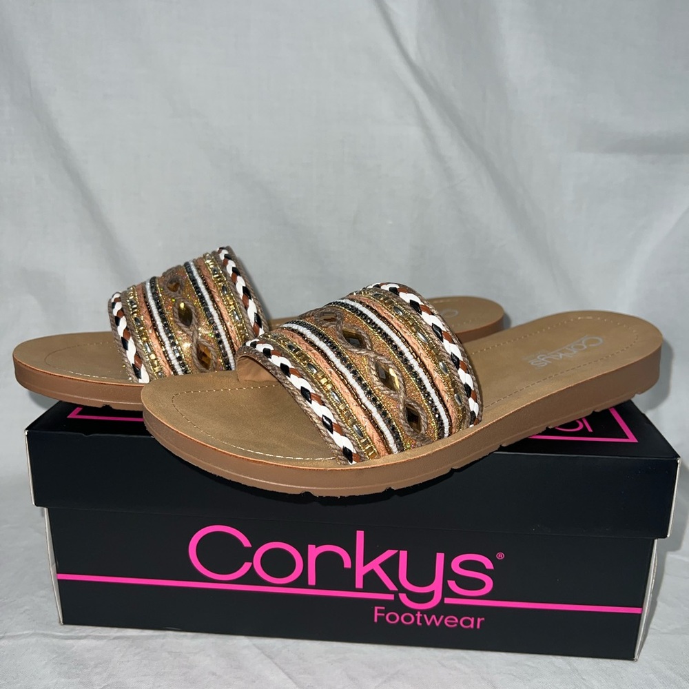 Corky’s Vacation Mode Sandals, size 10 - Picture 3 of 7